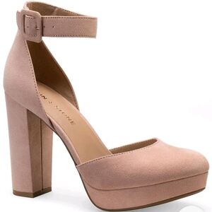 New Sun + Stone Estrella Pink Pumps